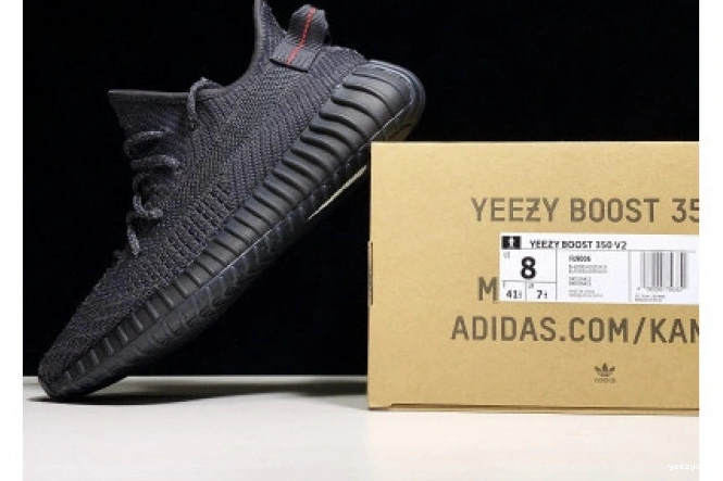 V2 350 ADIDAS BLACK MENS FU9006 YEEZY BOOST 0917